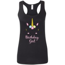 Load image into Gallery viewer, Funny Unicorn Birthday Tank Shirt
