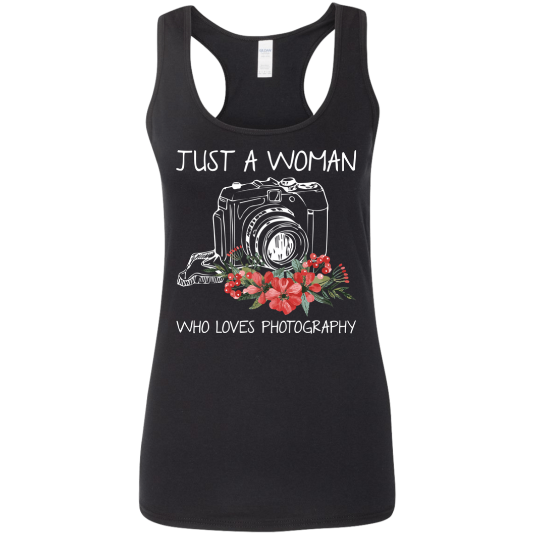 Just A Women Who Loves Photography Shirt  Tank Shirt